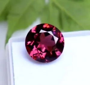 Hessonite Garnet Round Shape 10 Ct Certified Loose Gemstone Best Offer - Picture 1 of 5