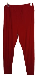 WOMENS RED WORK OUT LOUNGE LEGGINGS SIZE XL - Picture 1 of 1