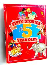 FIFTY STORIES FOR 5 YEAROLDS EDITED BY  MARIE GREENWOOD  HARD COVER  1988