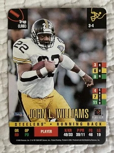 1995 Donruss Red Zone JOHN L. WILLIAMS STEELERS - Picture 1 of 2