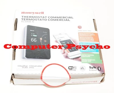 HONEYWELL TC500A-N COMMERCIAL WIFI TOUCHSCREEN THERMOSTAT TC500A-N  3 HEAT/COOL - Image 1 of 4