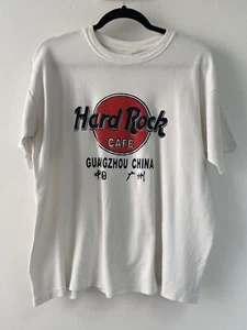 Vintage Hard Rock Cafe Guangzhou China Single Stitch Crew Neck Tee T-shirt - Picture 1 of 10