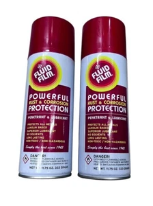 Fluid Film Rust Corrosion Penetrant Lubricant 11.75oz 2 Pack BRAND NEW - Picture 1 of 2