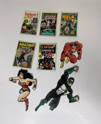 Marvel Magnets 1999 Complete Set Featuring Their First Big Premiere Comics - Image 1 of 4