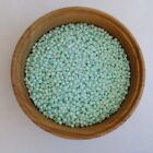 400pcs Tiny 3mm Pale Green Glass Seed Beads Matte Opaque 8/0 Aus Ps008