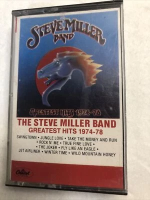 The Steve Miller Band Greatest Hits 1974-79 cassette rock music from California - Image 1 of 3