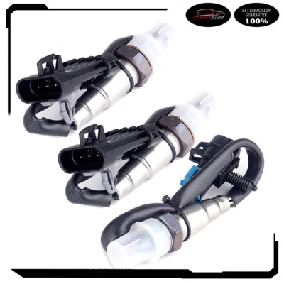 3pcs For 1996-2000 GMC Savana 1500 2500 Chevy C1500 O2 Oxygen Sensor Front&Rear - Image 1 of 4