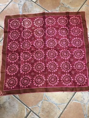 Винтажный шелковый шарф Vera из вискозы - Изображение 1 из 3