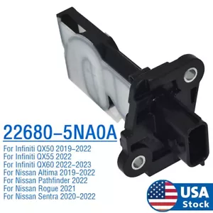 Mass Air Flow Sensor MAF 22680-5NA0A For Nissan Altima 2.0L 2.5L Pathfinder 3.5L - Picture 1 of 5