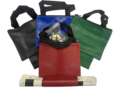 Mini Chess Set - Analysis Set - Bag, Board, Pieces - 2.5 King - Image 1 of 4