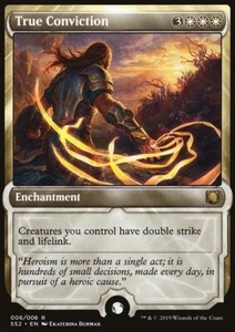 MTG Magic the Gathering True Conviction (6/8) Signature Spellbook 2 Gideon LP - Picture 1 of 1