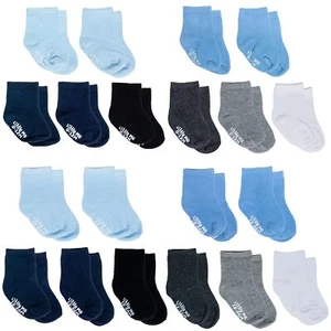 baby boys Assorted Solid Color Pack Newborn Infant Toddler Unisex Socks Multi... - Picture 1 of 6