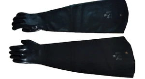 Ansell 09-430 31" Chemical Resistant Gloves, Neoprene, 10, 1 Pr - Picture 1 of 4