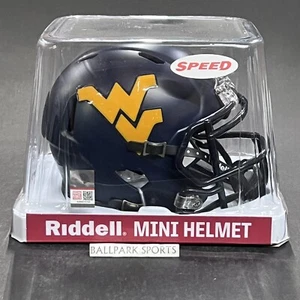 West Virginia Mountaineers Speed Mini Helmet Riddell NCAA Licensed Brand New! - Picture 1 of 10