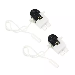 Pack of 2 Pull Cord Switches Lightweight Pull Chain Switches for Ceiling Fans - Picture 1 of 8