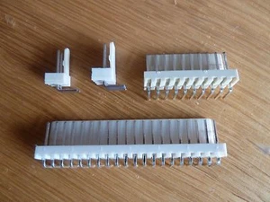 5 off 4 Way 90° Pin PCB Headers 0.1" (2.54mm) Connectors KK - Picture 1 of 1
