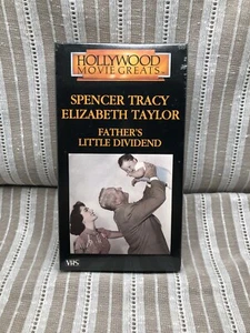 Father's Little Dividend (VHS, 1985) Brand New Sealed Movie - Tracy and Taylor - Foto 1 di 2