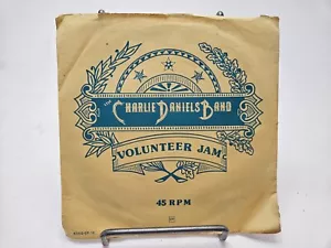 Charlie Daniels Band Volunteer Jam 1974 Rock 45 mit Bildhülle Kamasutra - Bild 1 von 3