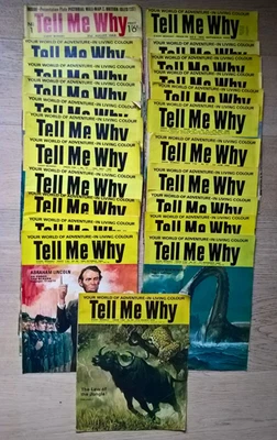 TELL ME WHY  x23 1960s / Vintage Magazine Science Technology History  Space - Image 1 of 4