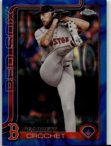 2025 Topps Chrome Garrett Crochet Blue Lava Refractor # /150 - Picture 1 of 2