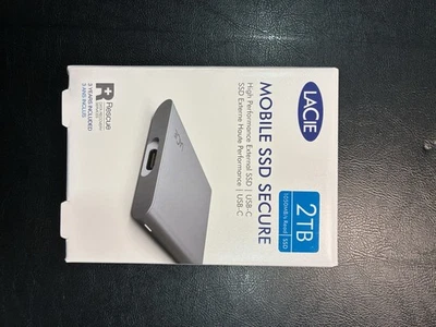 Lacie 2tb Mobile SSD Secure Usb-c Drive - Image 1 of 4