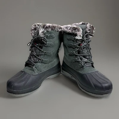 Botas Propet Lumi para mujer talla 8,5 4E gamuza piel sintética aislante resistentes al agua Foto 1 de 4