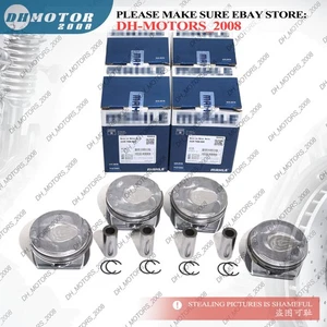 MAHLE 4x Pistons &Rings Set Φ77+0.5mm For Mini Cooper R55 R57 R56 1.6T N14B16A - Picture 1 of 5
