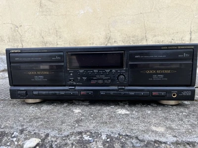 Rare Aiwa AD-WX929 Vintage Stereo Cassette Deck Dual Recording High-Speed - Immagine 1 di 3