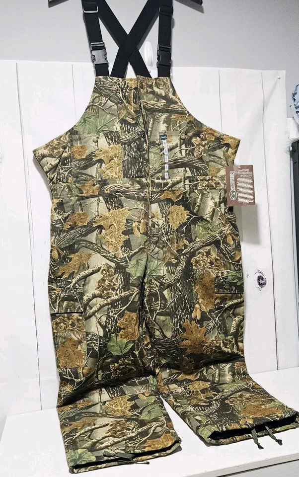 Cabela's Insulated Hunting Coveralls XL Short Camo Outdoor Gear Warm Quilted Li - Image 1 of 4
