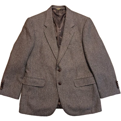 Blazer Oakton Ltd Tweed Marrón Para Hombre 44R Foto 1 de 4