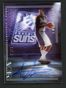 2023-24 Panini Noir - Emblazoned Ink Amare Stoudemire /75 Auto Phoenix Suns - Picture 1 of 2