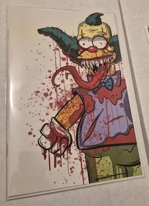 Bloody Krusty The Clown Gorkem Demir Sketchbook 2025 Flaw LTD 25 Sold Out - Bild 1 von 1