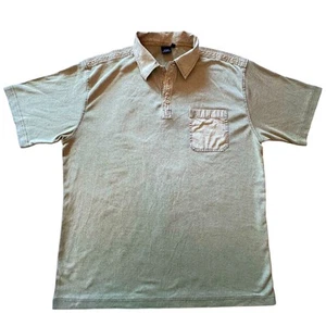 Polo Ralph Lauren Polo Shirt Green Soft Pocket 100% Soft Cotton sz XXL - Picture 1 of 6