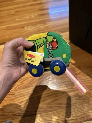 K's Kids Melissa And Doug Pull Back Soft Construction Vehicle - Image 1 of 4