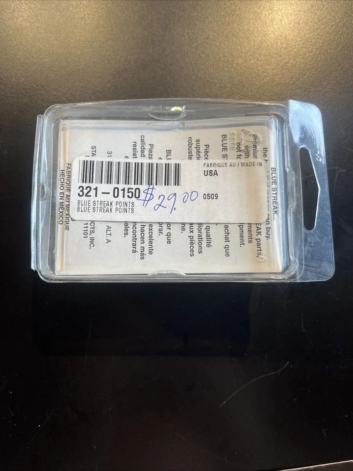 BLUE STREAK POINTS OEM# 321-0150 - Image 1 of 1