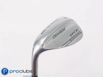New! Left Handed Cleveland RTX Zipcore MID 60*(10*) Wedge -Elevate X-Flex 447594 - Image 1 of 4