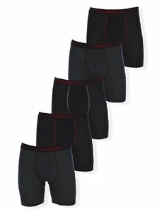 Hanes Men's 5-Pack Sports-Inspired Cool Dri Boxer Brief - Picture 1 of 6