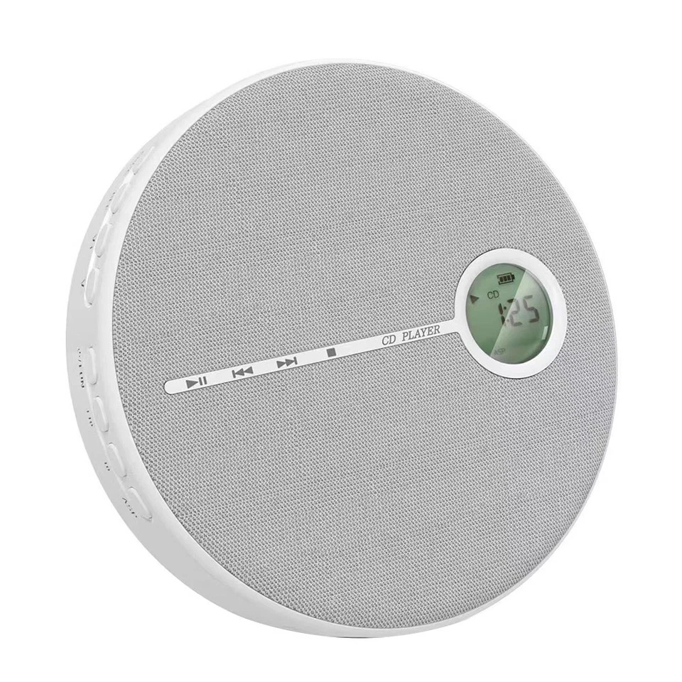 Lettore CD Bluetooth Ricaricabile, Lettore CD Musicale per Auto/Viaggi, Aud7625 - Bild 1 von 1