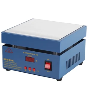 ︶200*200mm LED Microcomputer Electric Heating Plate Preheating Station 800W - Picture 1 of 21