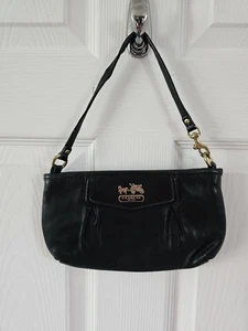 Bolso Coach de cuero negro vintage - Imagen 1 de 16