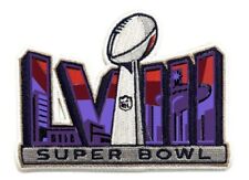 Super Bowl LVIII 58 Jersey Patch Embroidered Iron/sew on In Stock