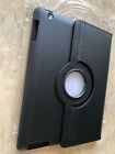 For Ipad 4  360 Rotating Case Cover Stand (only Fit Ipad 2/3/4) Black.