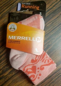 MERRELL Mini Crew Running Socks Women's (S) 4.5-6 - Picture 1 of 4