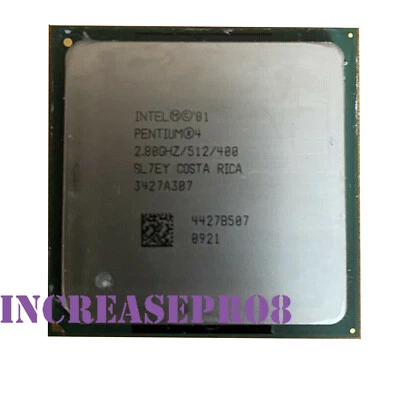 Intel Pentium 4 512K Processor 2.8 GHz RK80532PC072512 Socket 478/N CPU 400MHz - Image 1 of 4