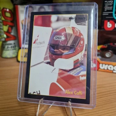 Alex Caffi 1991 Pro Trac's Racing Card #22 F1 Footwork Memorabilia (Not Topps) - Image 1 of 2