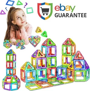 110Stk Magnetic Building Kinder Spielzeug Magnetische Bausteine Blöcke ab 3Jahre - Bild 1 von 6