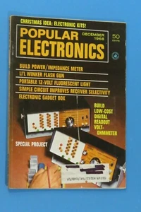 Popular Electronics Magazine December 1968 Build Digital Readout Volt-Ohm Meter - Picture 1 of 2