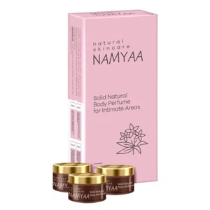 Namyaa festes natürliches Körperparfüm für empfindliche Bereiche Achseln (3 x 15 gm) - Bild 1 von 6