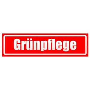Grünpflege invertiert Magnetschild Schild magnetisch - Bild 1 von 25