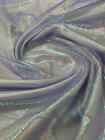 Crushed Sheer Organza Fabric Shiny for Fashion, Crafts, Decorations 45" By Yard